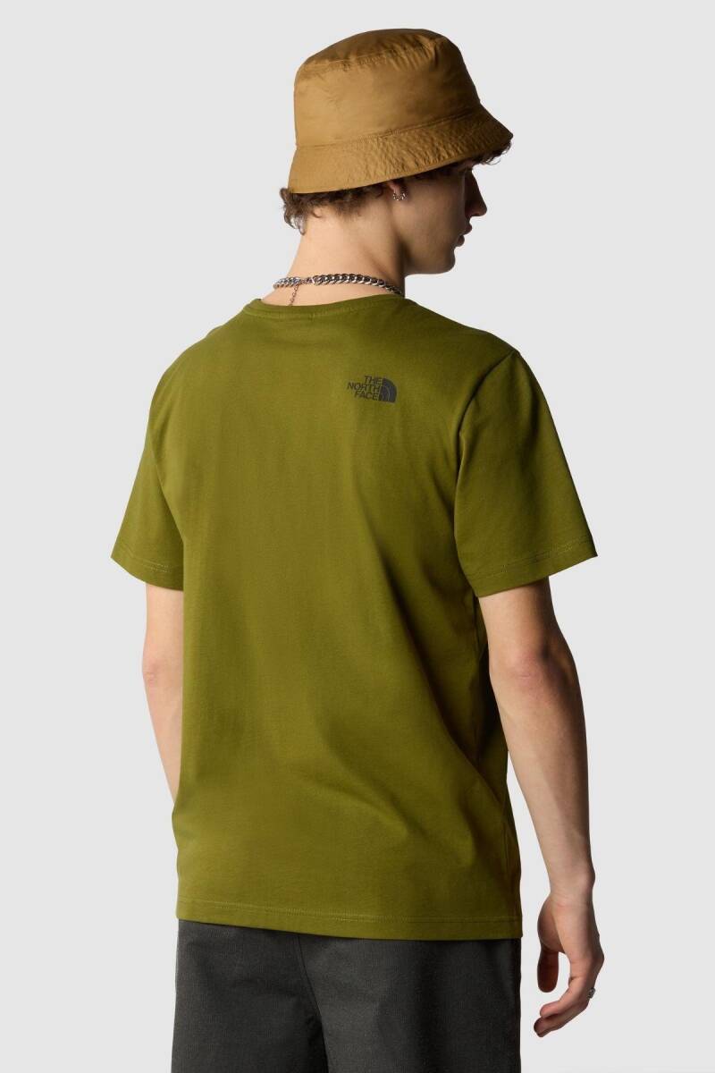 The North Face Erkek S/S Easy Tee Tişört Yağ Yeşili - 3