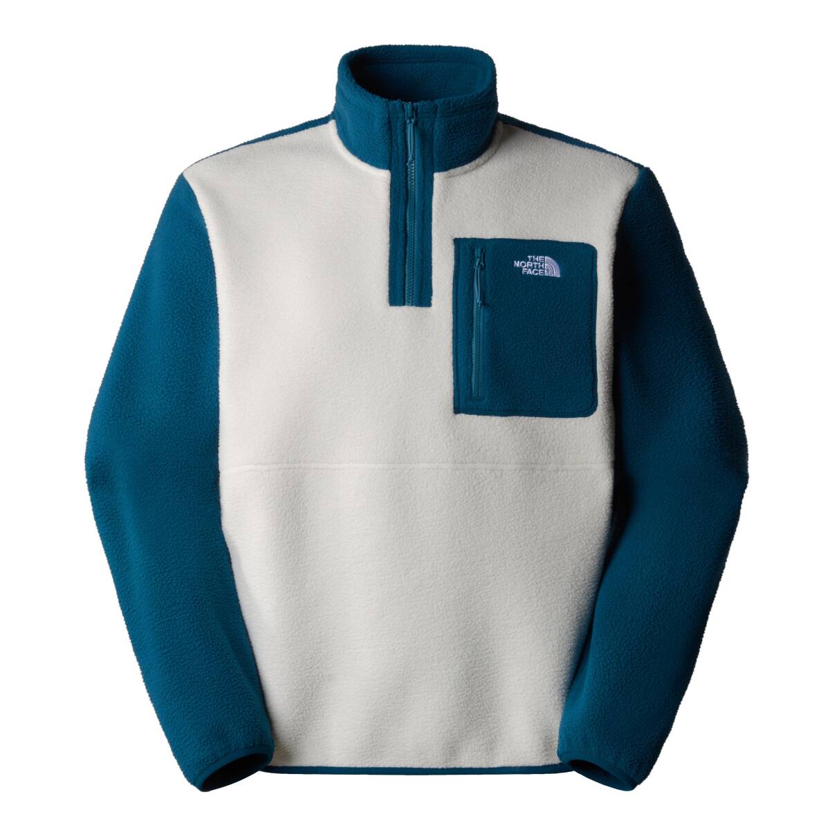 The North Face Erkek Yumiori 1/4 Zip Polar Mont Krem - 4