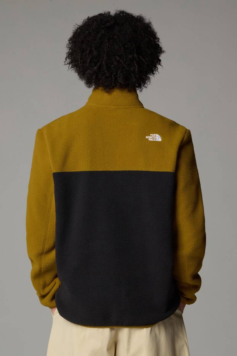 The North Face Erkek Yumiori 1/4 Zip Polar Mont Siyah - 3