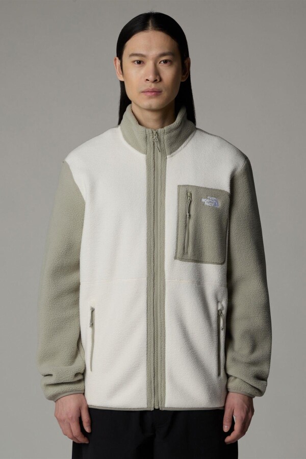 The North Face Erkek Yumiori Full Zip Polar Mont Krem 