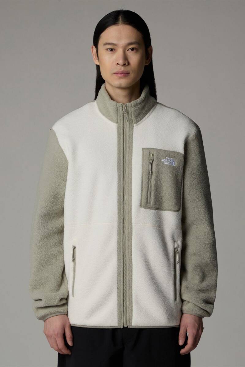 The North Face Erkek Yumiori Full Zip Polar Mont Krem - 1