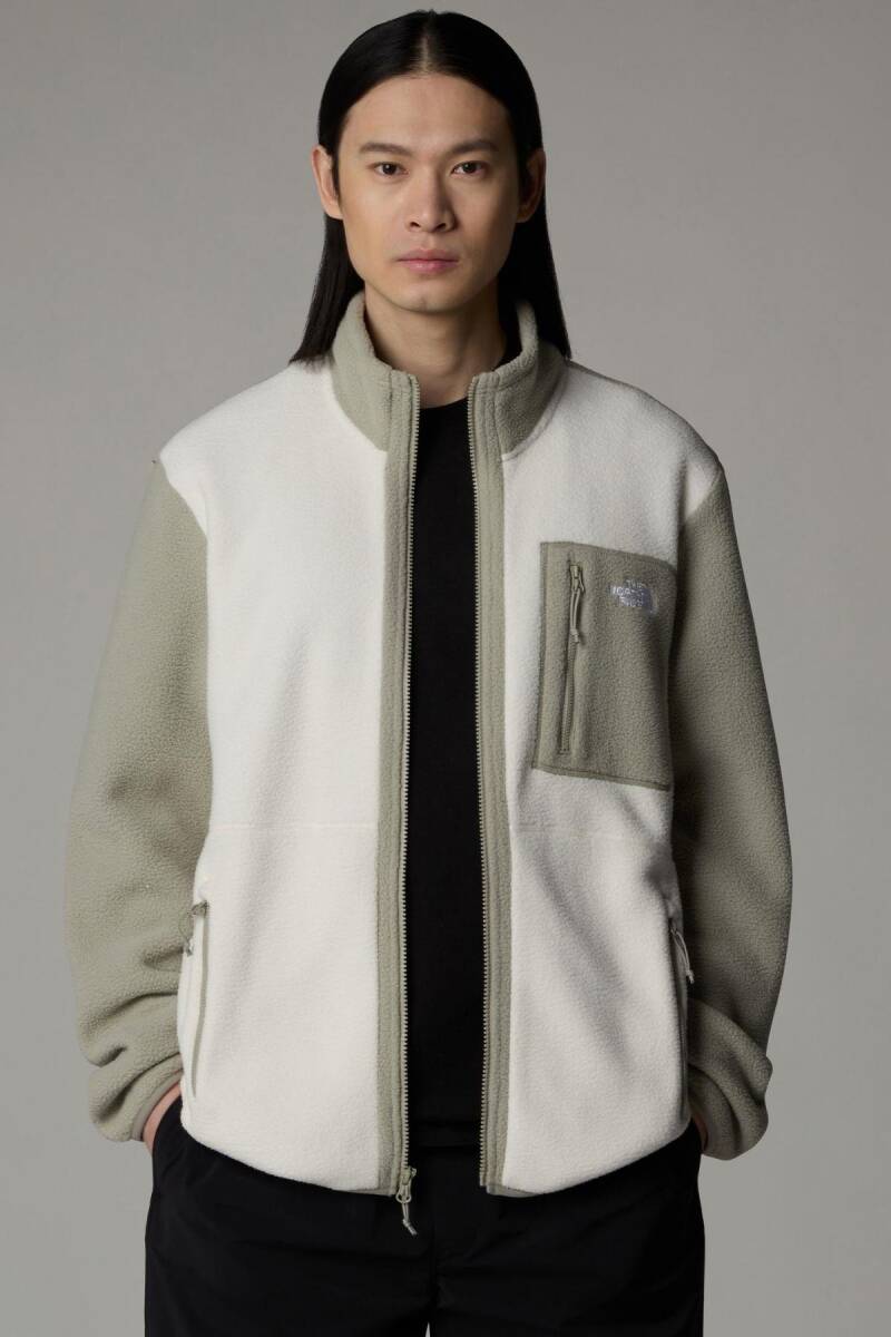 The North Face Erkek Yumiori Full Zip Polar Mont Krem - 2