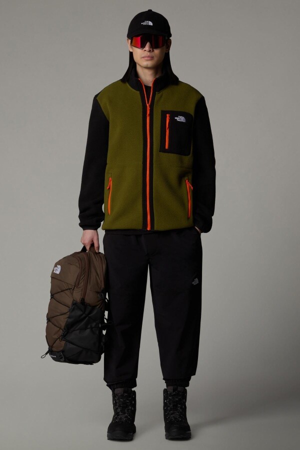 The North Face Erkek Yumiori Full Zip Polar Mont Haki 