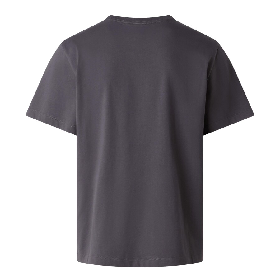 The North Face Essential Centre Logo Relaxed Tişört Antrasit - THE NORTH FACE (1)