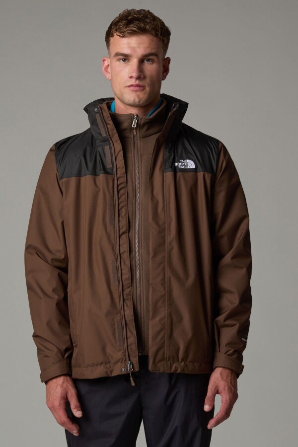 The North Face Evolve II Triclimate Ceket Mont Kahverengi 