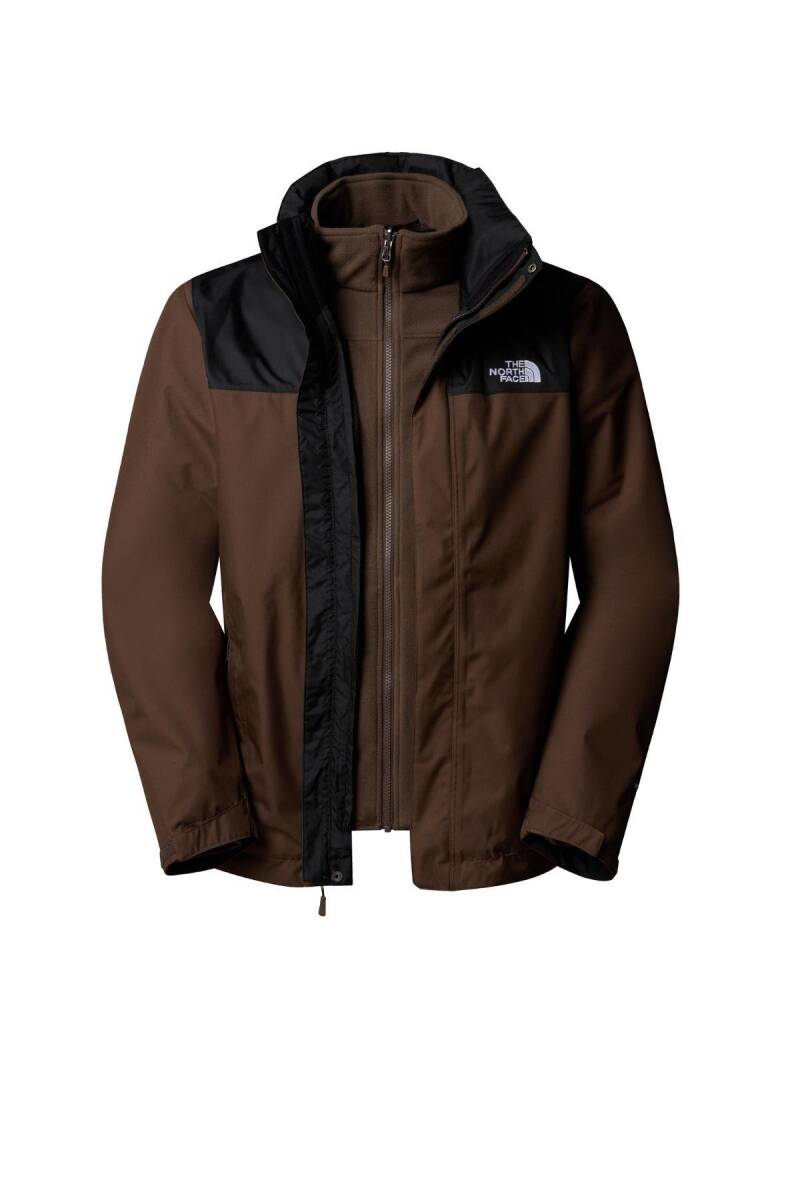 The North Face Evolve II Triclimate Ceket Mont Kahverengi - 5