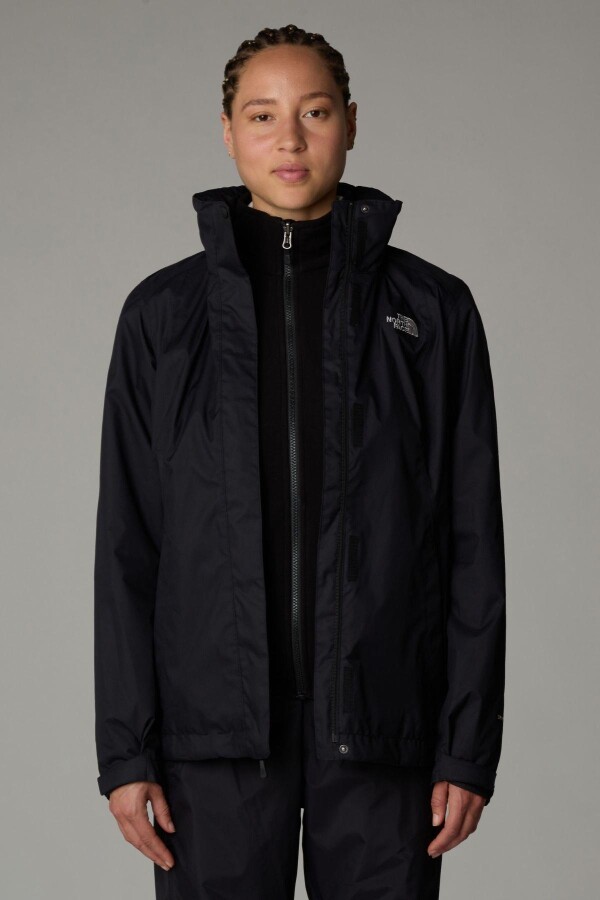 The North Face Evolve II Triclimate Kadın Mont Siyah 