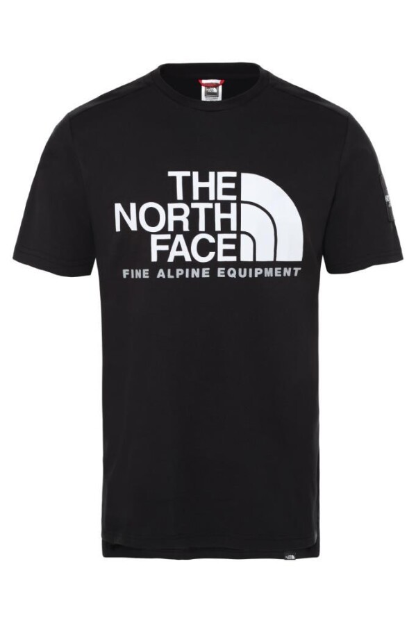 The North Face Fine Alpine 2 Erkek Tişört Siyah 