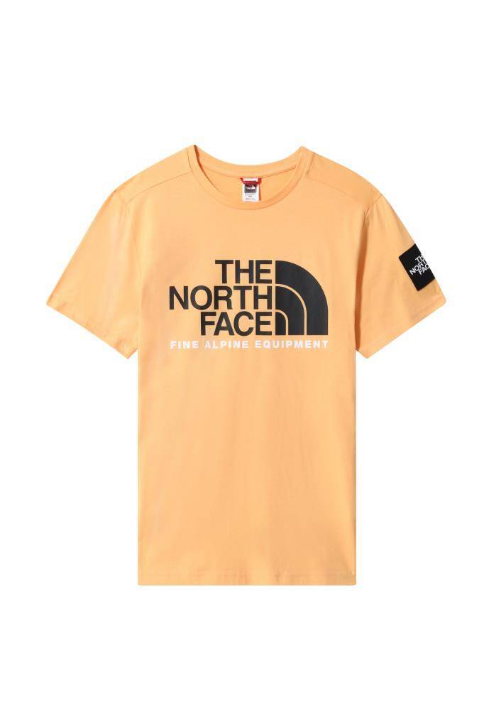 The North Face Fine Alpine 2 Erkek Tişört Turuncu - 1