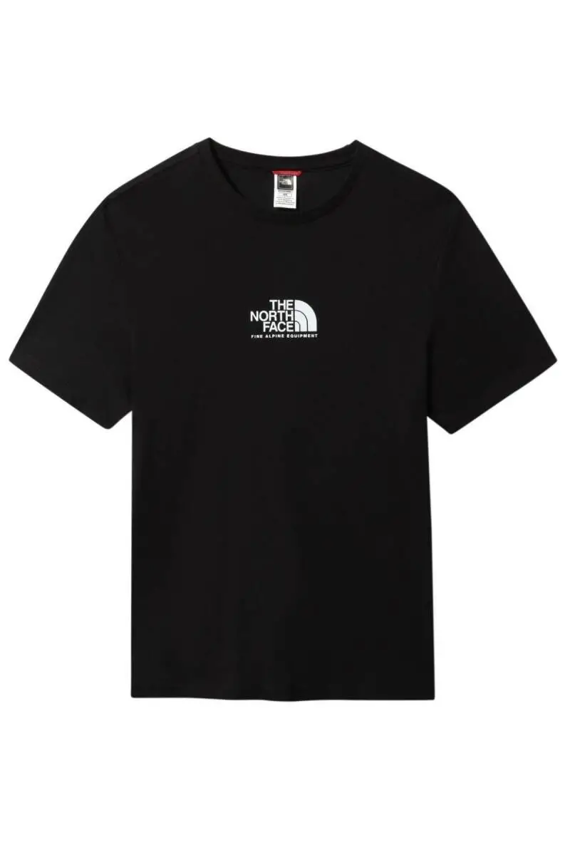 The North Face Fine Alpine Equıpment Erkek Tişört Siyah - 1