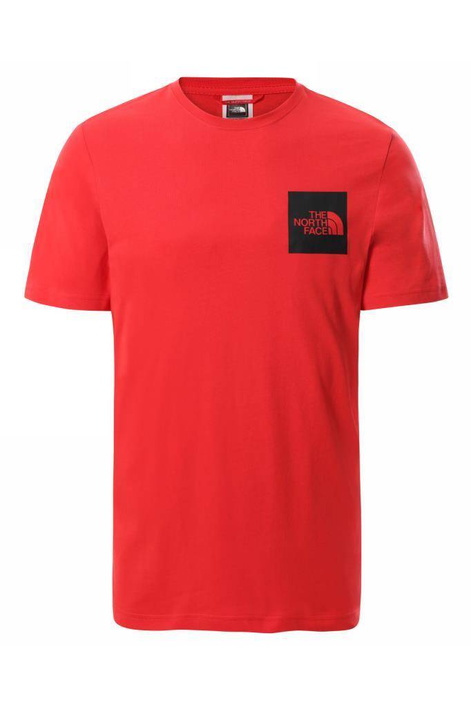 The North Face Fine Erkek T-Shirt Kırmızı - 1