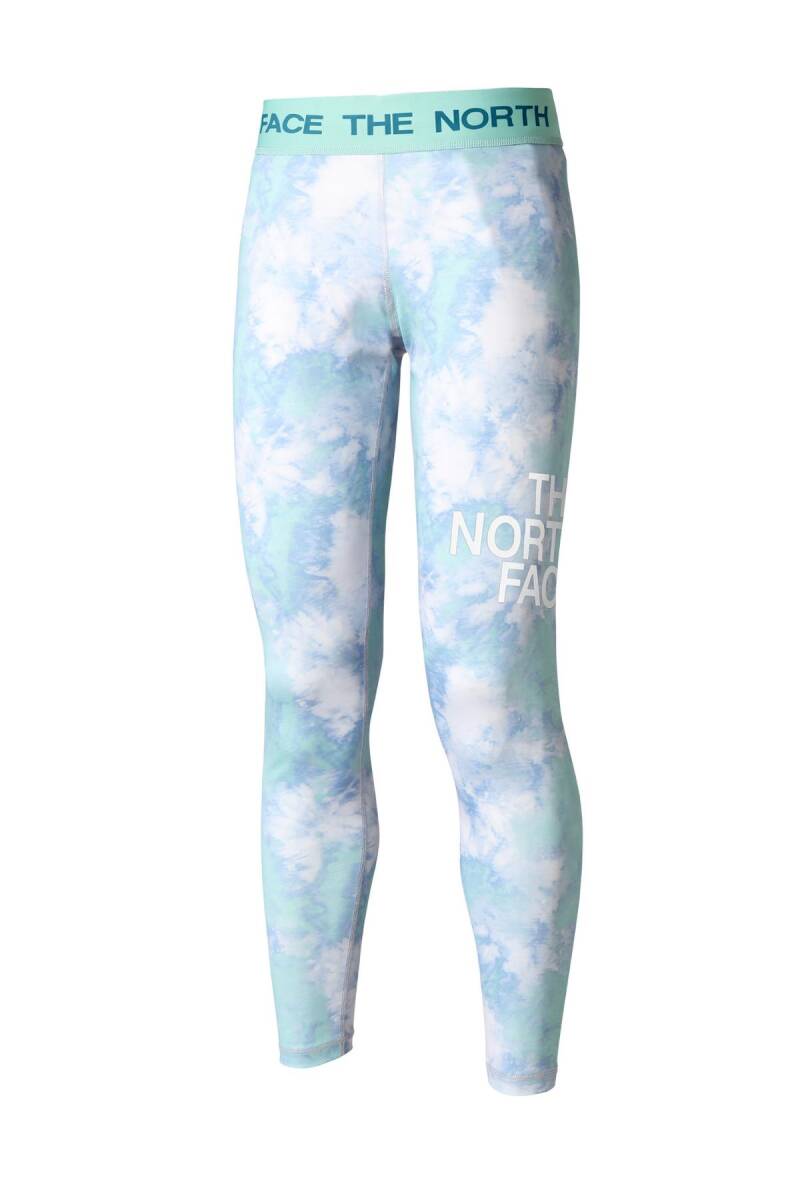 The North Face Flex Mıd Rıse Tıght Tayt Kadın Lila Mavi - 1