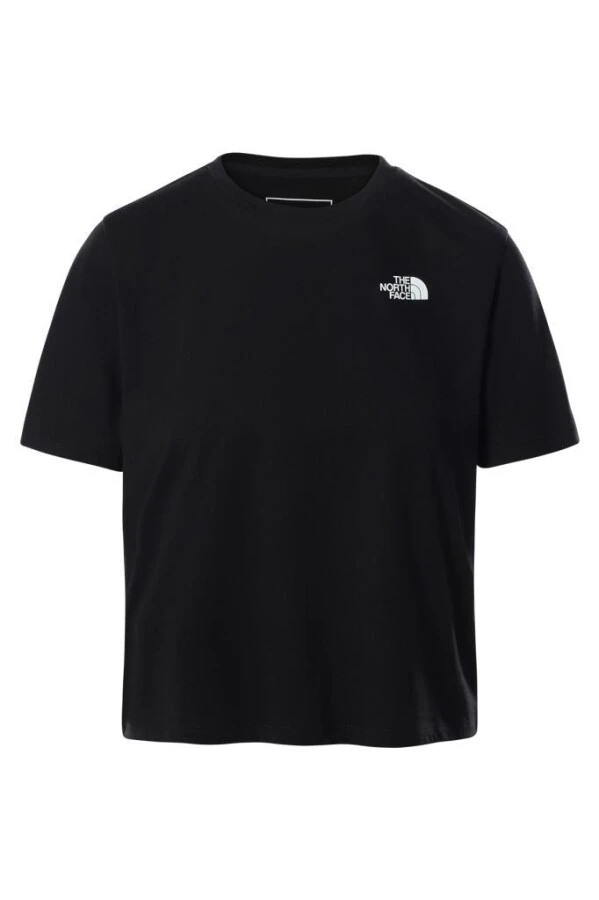 The North Face Foundation Crop Kadın Tişört Siyah 