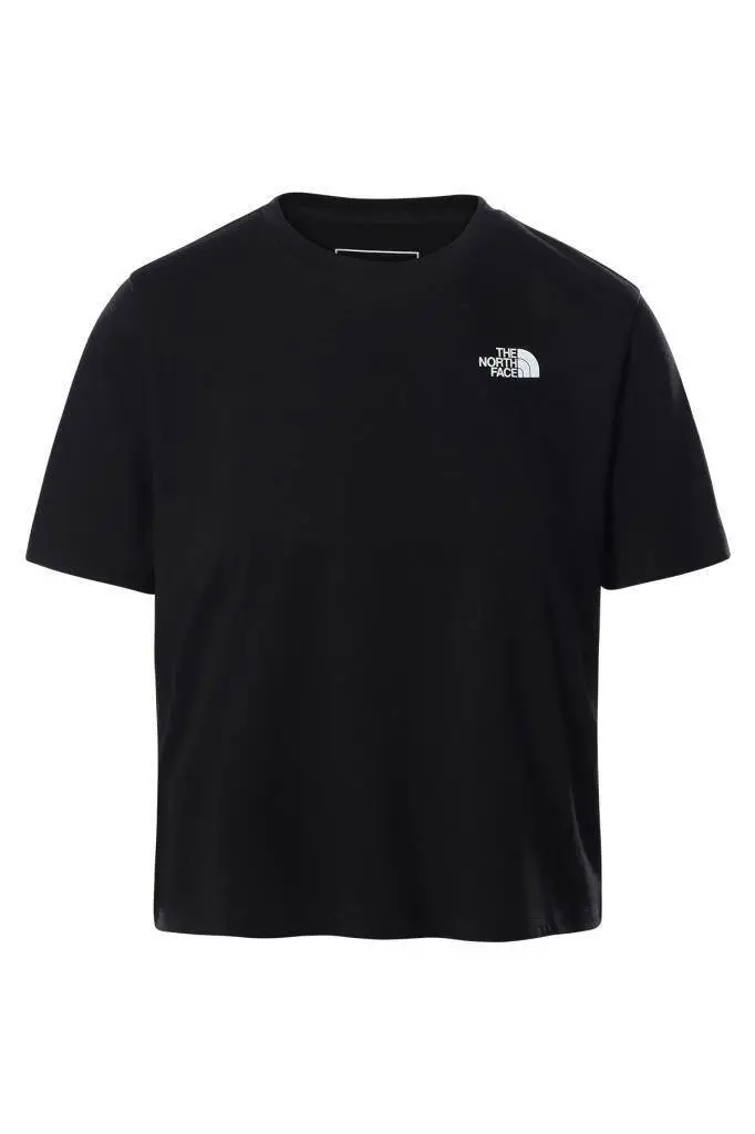The North Face Foundation Crop Kadın Tişört Siyah - 1