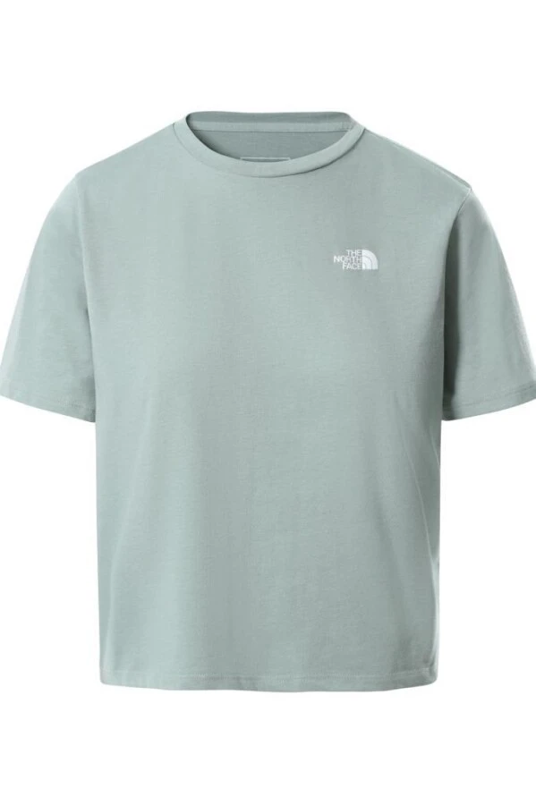 The North Face Foundation Crop Kadın Tişört Yeşil 
