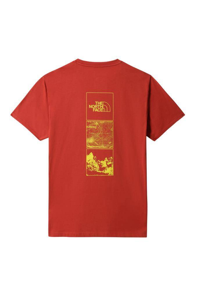 The North Face Foundation Graphic Erkek Tişört Kırmızı - 2