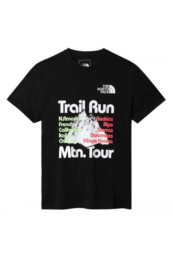 The North Face Foundation Graphic Erkek Tişört Siyah 