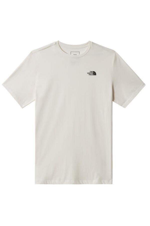 The North Face Foundation Left Chest Logo Erkek Tişört Beyaz 