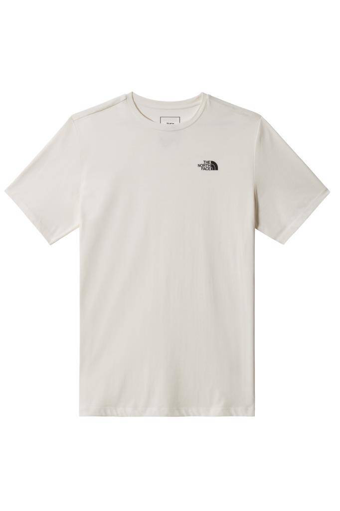 The North Face Foundation Left Chest Logo Erkek Tişört Beyaz - 1