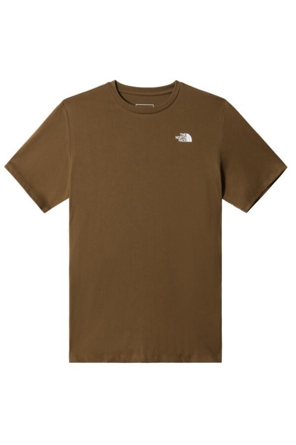 The North Face Foundation Left Chest Logo Erkek Tişört Haki 