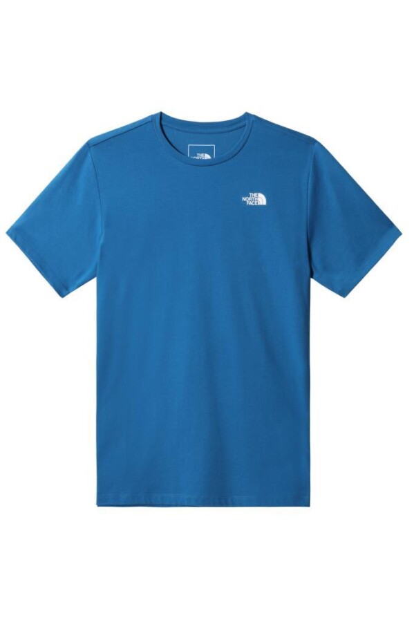 The North Face Foundation Left Chest Logo Erkek Tişört Mavi 