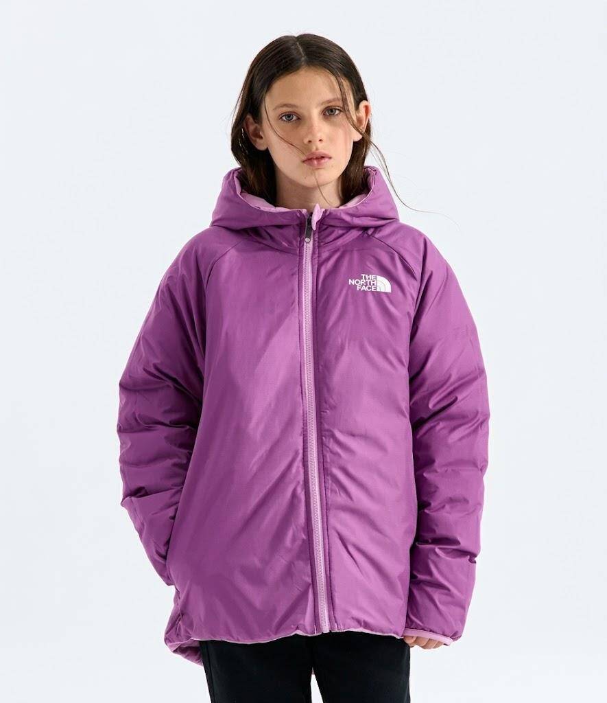 The North Face G REVERSIBLE PERRITO HOODED JACKET Çocuk Mont - 6