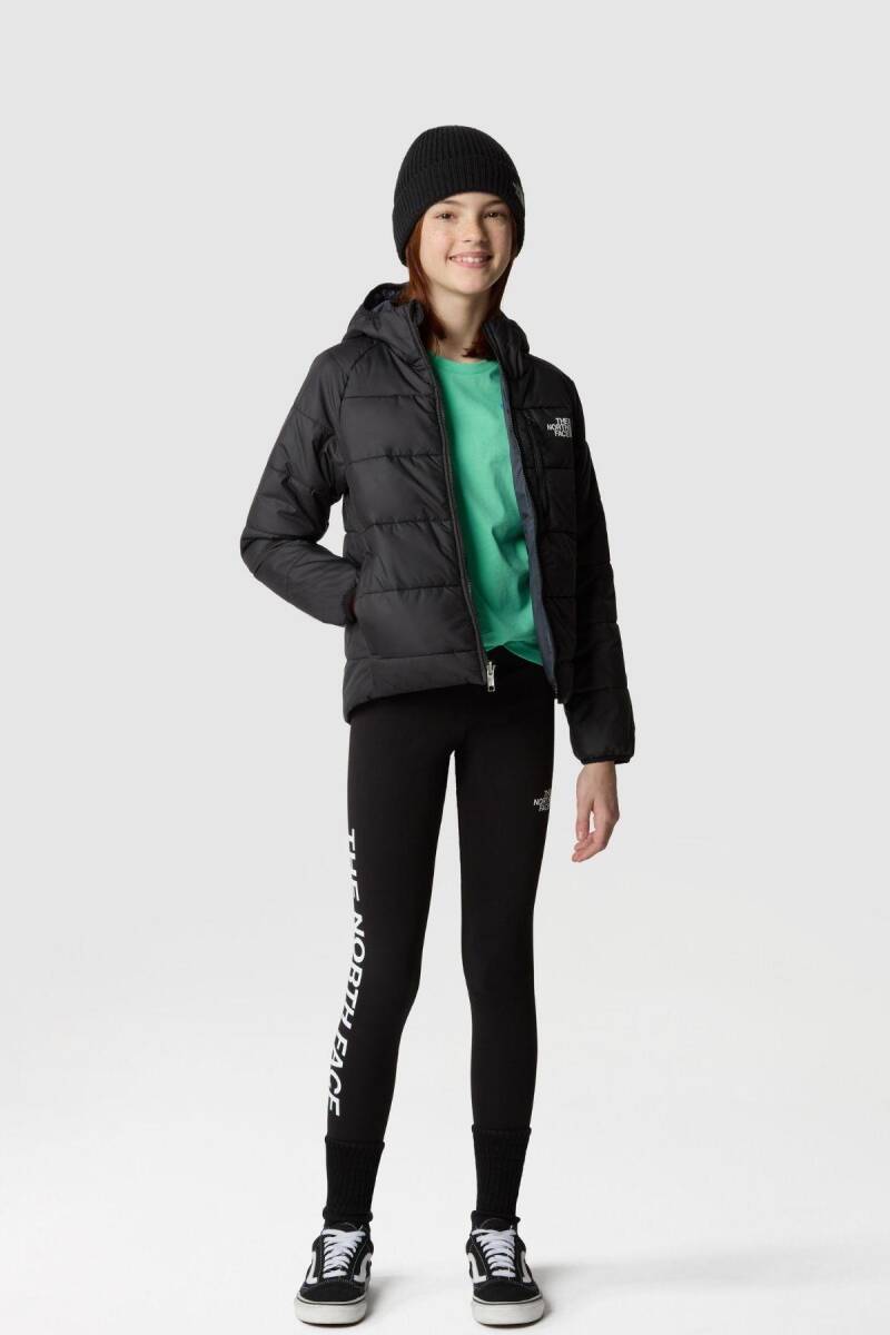 The North Face G Reversible Perrito Jacket Çocuk Mont Siyah - 2
