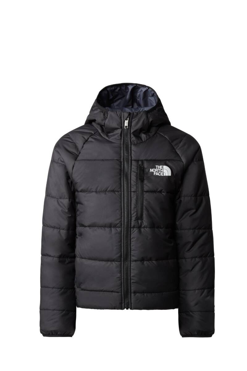 The North Face G Reversible Perrito Jacket Çocuk Mont Siyah - 5