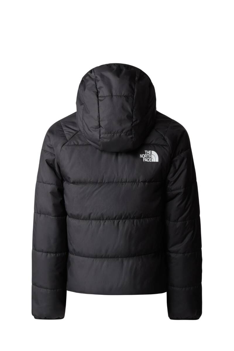 The North Face G Reversible Perrito Jacket Çocuk Mont Siyah - 7