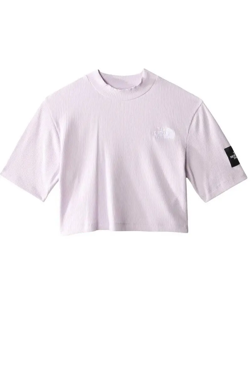 The North Face Gartha Rıb Top Tişört Kadın Lila - 1