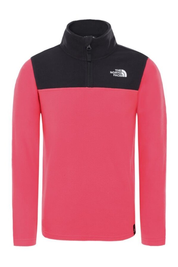 The North Face Glacier Yarım Feremuarlı Çocuk Polar Pembe 