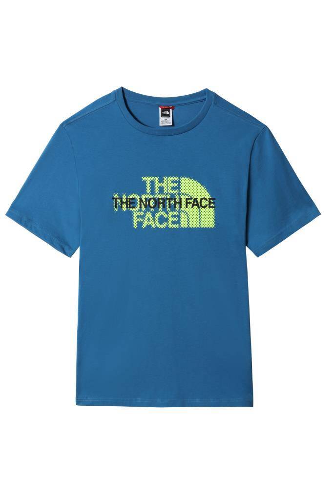 The North Face Graphic Erkek Tişört Mavi - 1