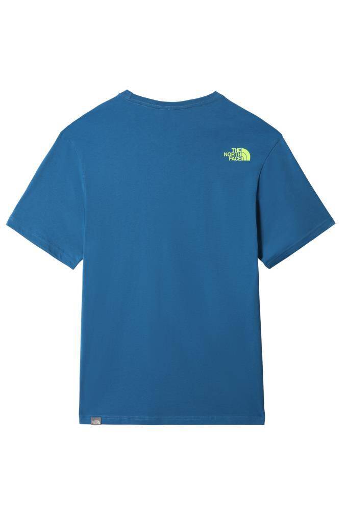 The North Face Graphic Erkek Tişört Mavi - 2