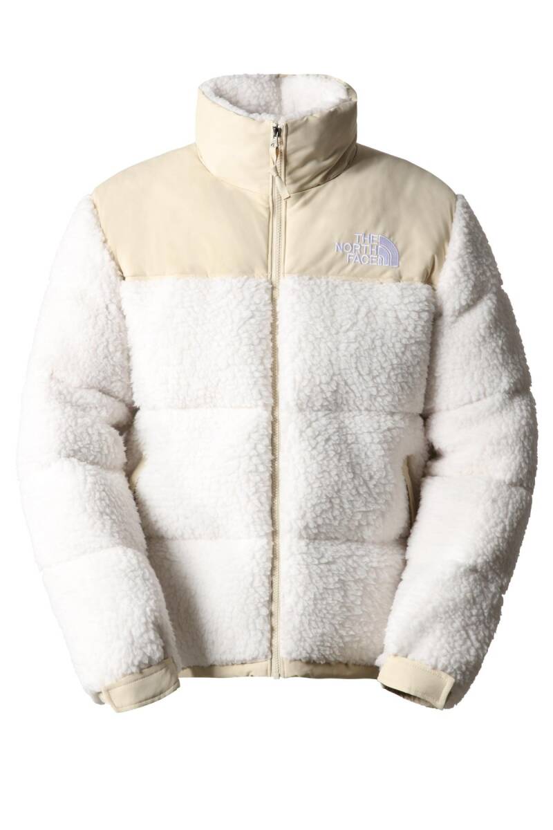 The North Face High Pile Nuptse Erkek Ceket Beyaz - 1
