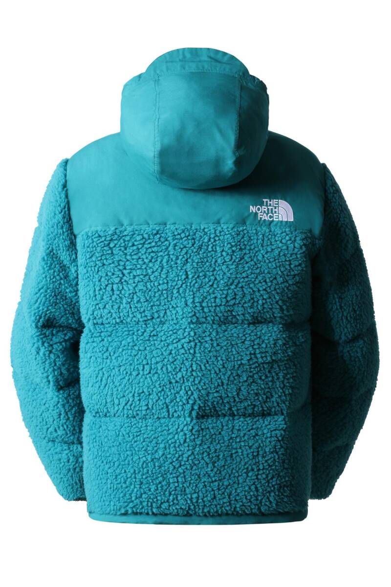The North Face High Pile Nuptse Erkek Ceket Turkuaz - 2