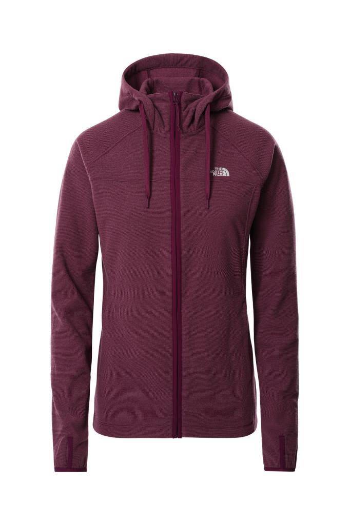 The North Face Homesafe Tam Fermuarlı Kadın Polar Mor - 1