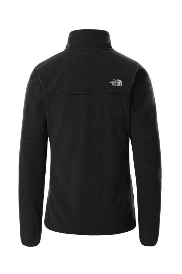 The North Face Homesafe Tam Fermuarlı Kadın Polar Siyah/Gri - THE NORTH FACE (1)