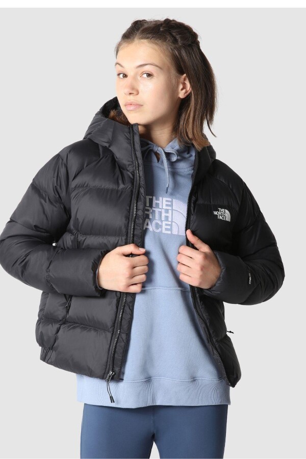 The North Face Hyalite Down Hoodie Kadın Mont Siyah 