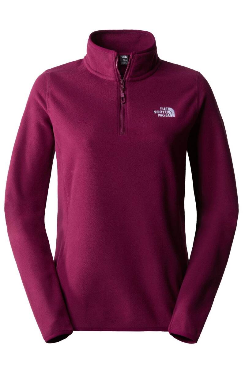 The North Face Kadın 100 Glacier 1/4 Zip - Eu Polar Mor - 4