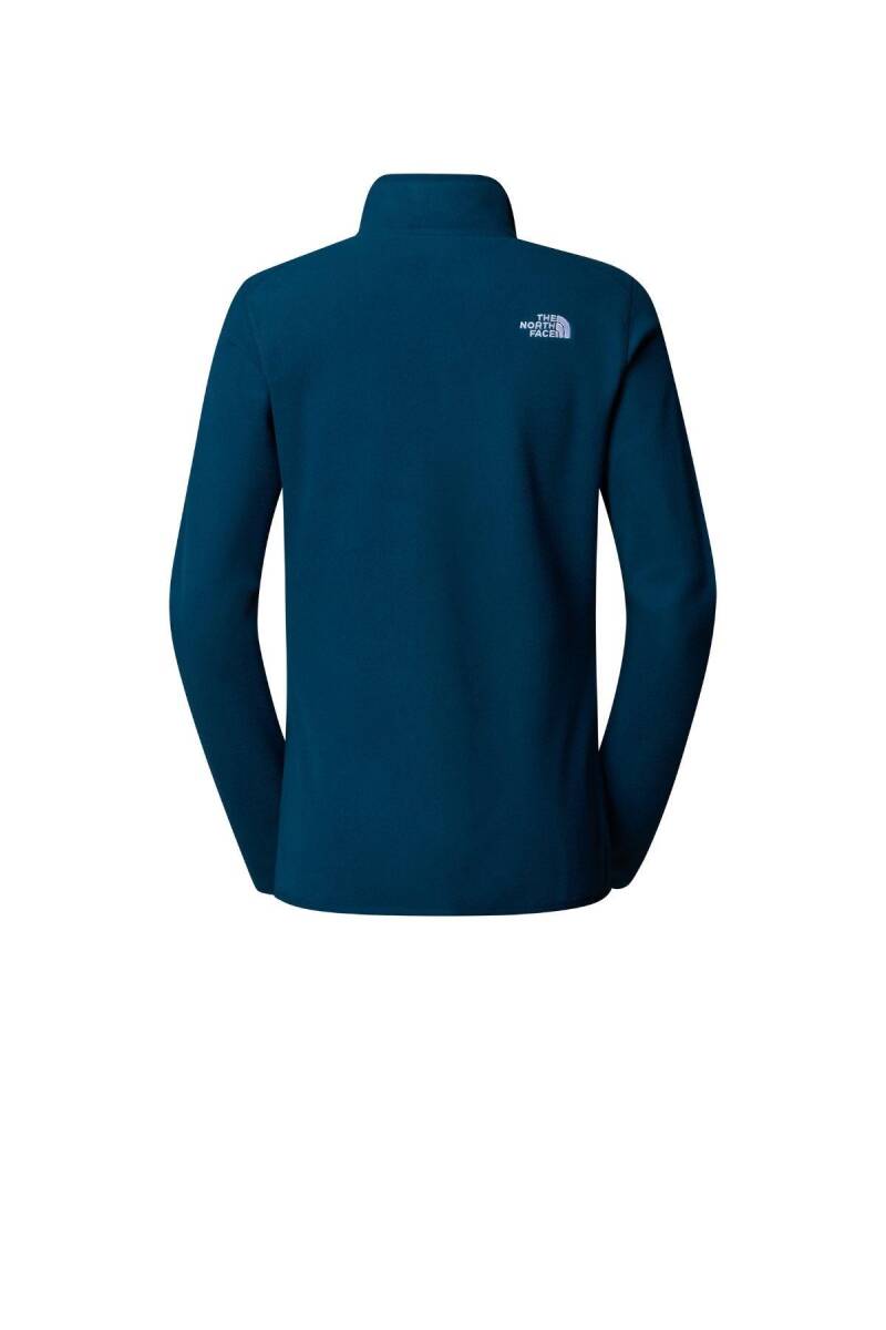 The North Face Kadın 100 Glacier 1/4 Zip Polar Petrol - 5