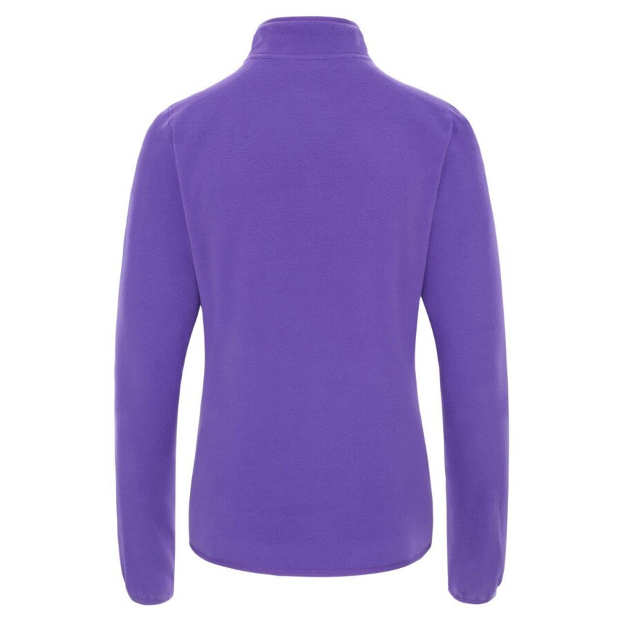 The North Face Kadın 100 GLACIER 1/4 ZP Yarı Fermuarlı Gravıty Purple Polar - THE NORTH FACE (1)