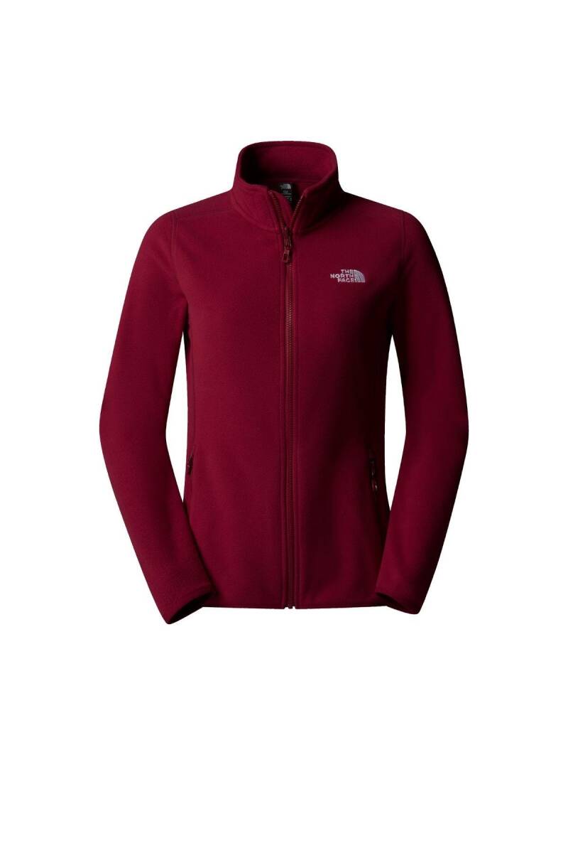 The North Face Kadın 100 Glacier FZ Polar Bordo - 4