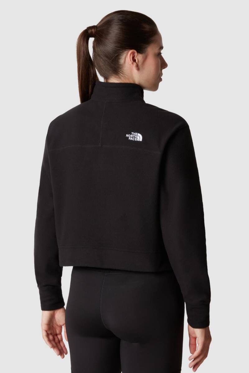 The North Face Kadın 100 Glacier Half Zip Polar Siyah - 3