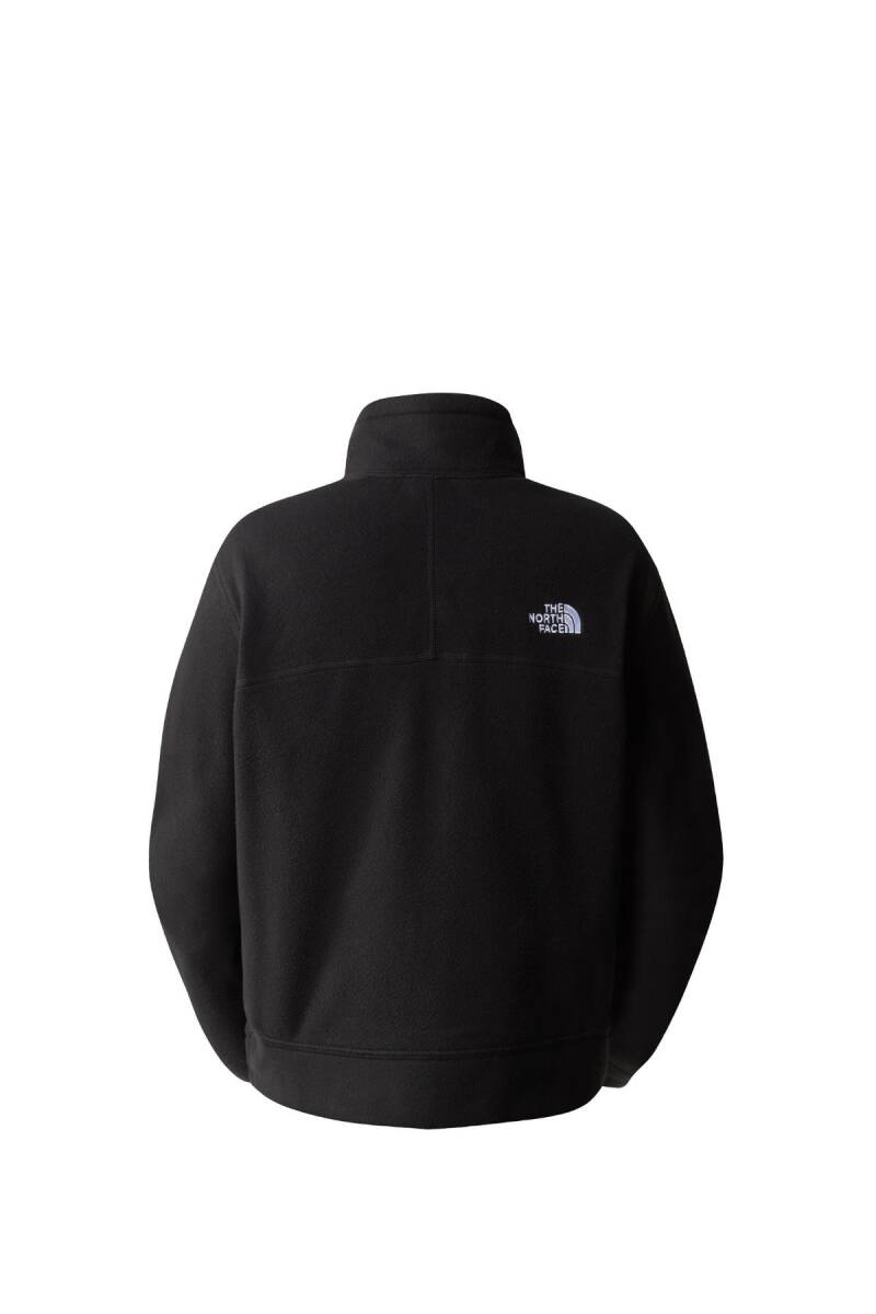 The North Face Kadın 100 Glacier Half Zip Polar Siyah - 5