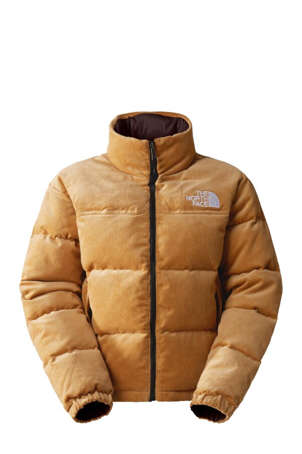 The North Face Kadın 92 Reversible Nuptse Jacket Mont Bej Kahverengi 