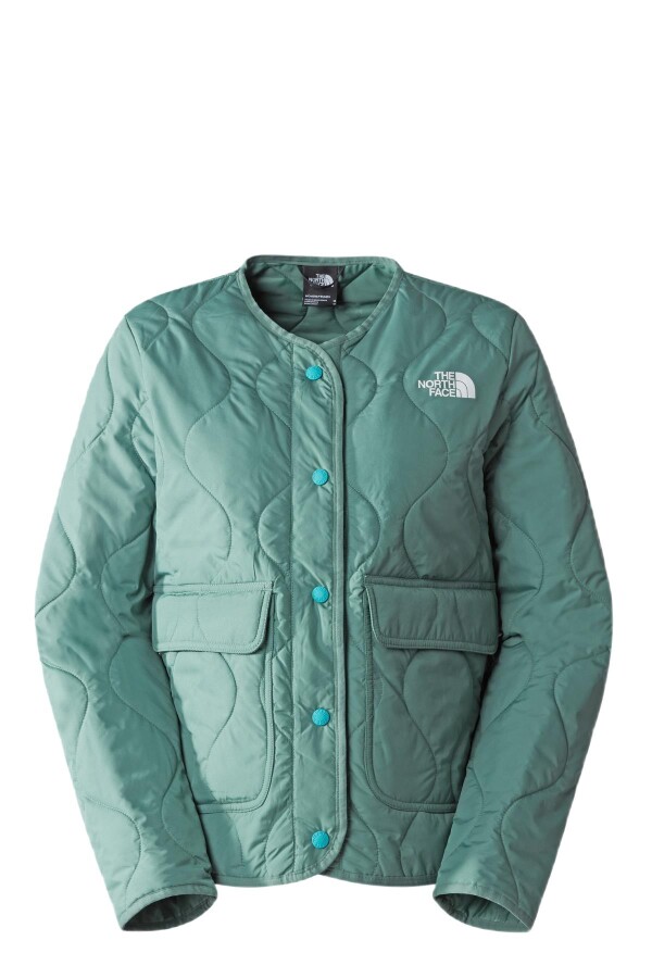 The North Face Kadın Ampato Quilted Liner Mont Turkuaz 