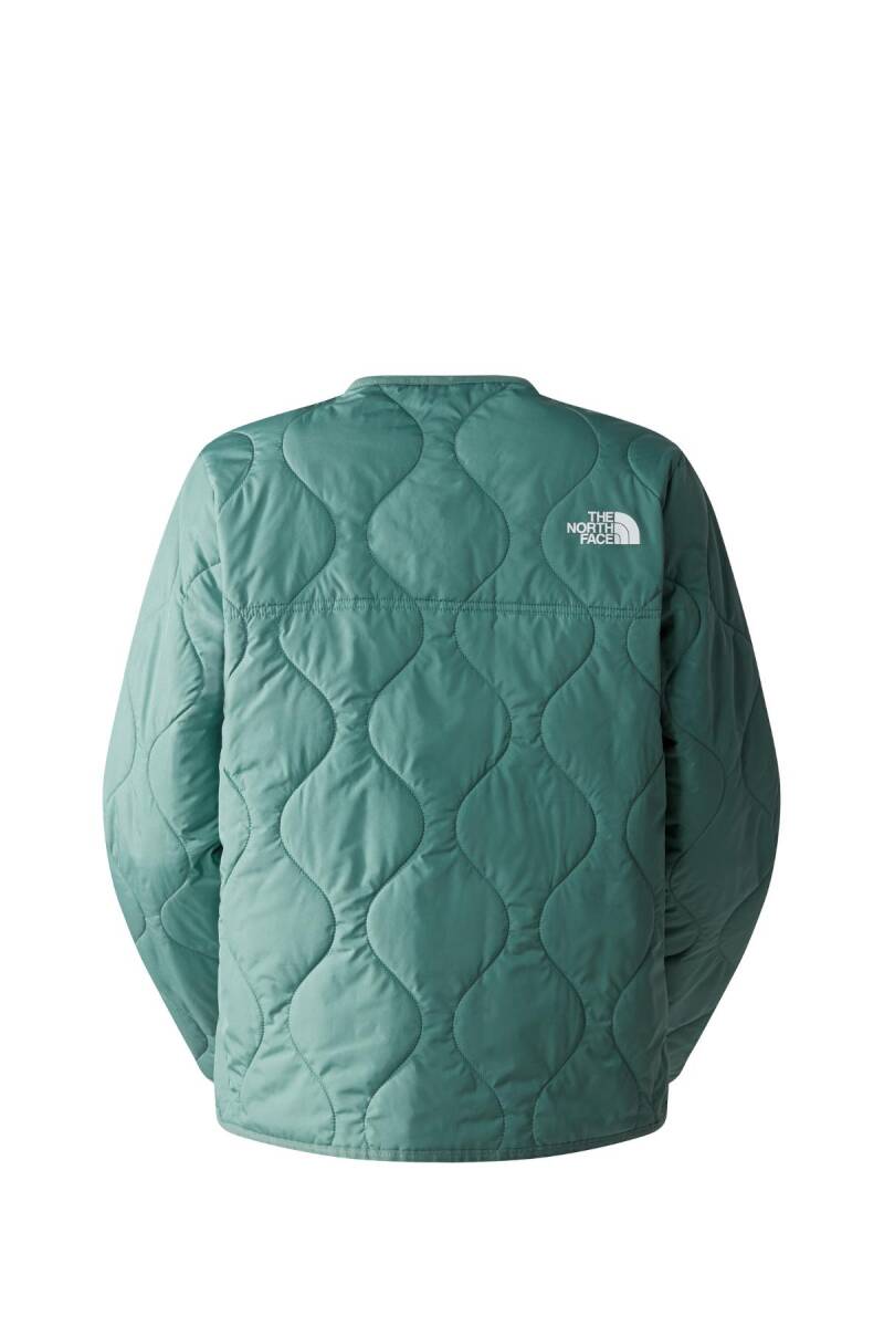 The North Face Kadın Ampato Quilted Liner Mont Turkuaz - 2