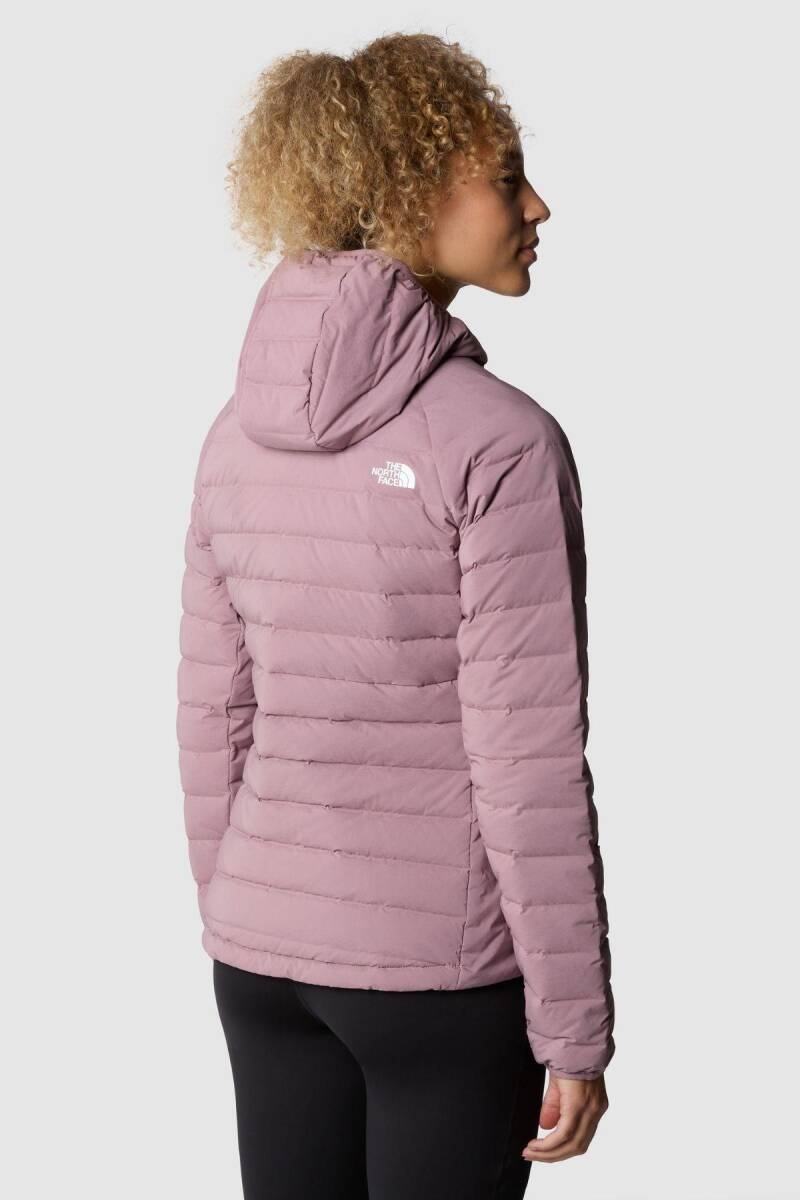 The North Face Kadın Belleview Stretch Down Hoodie Mont Lila - 4