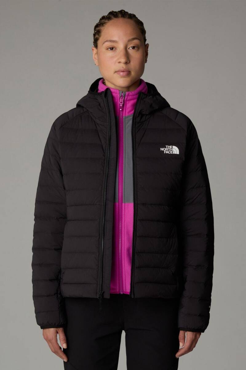 The North Face Kadın Belleview Stretch Down Hoodie Mont Siyah - 2