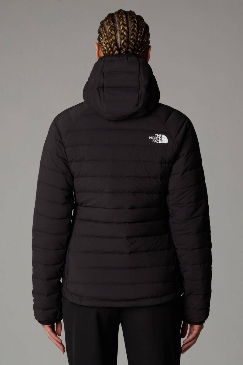 The North Face Kadın Belleview Stretch Down Hoodie Mont Siyah - 3